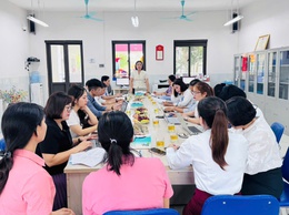 Hội đồng nhân dân phường Long Biên giám sát công tác giáo dục tại Trường Mầm non Hoa Anh Đào