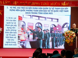 Kiến Hưng: Khai mạc huấn luyện lực lượng dân quân cơ động năm 2026