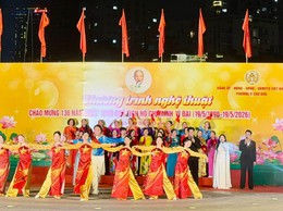 Phường Ô Chợ Dừa tổ chức chương trình nghệ thuật mừng sinh nhật Bác
