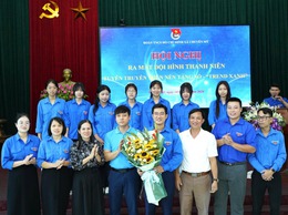 Đoàn xã Chuyên Mỹ thành lập Đội hình thanh niên tuyên truyền trên nền tảng số “Trend xanh”