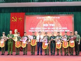 Một số hình ảnh xã Quảng Bị tham dự Hội thi lực lượng bảo vệ an ninh trật tự cơ sở giỏi năm 2026