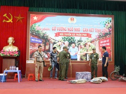 Hội thi lực lượng tham gia bảo vệ an ninh trật tự cơ sở giỏi lần thứ nhất năm 2026