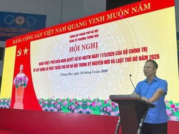 Phường Tương Mai tổ chức quán triệt Nghị quyết số 02-NQ/TW ngày 17/3/2026 của Bộ Chính trị về 