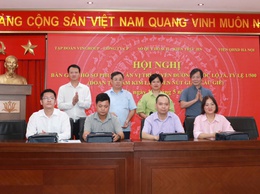 Bàn giao hồ sơ phương án, vị trí tuyến đường Quốc lộ 1A, tỷ lệ 1/500
