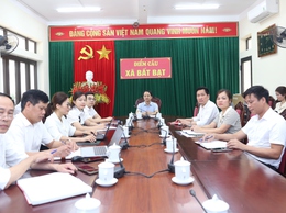 Xã Bất Bạt tham dự hội nghị tập huấn khai thác, sử dụng hệ thống Trung tâm giám sát, điều hành thông minh Thành ủy Hà Nội