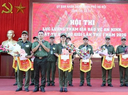 Xã Xuân Mai hoàn thành xuất sắc các phần thi giành giải Ba tại Hội thi lực lượng tham gia bảo vệ an ninh trật tự cơ sở giỏi lần thứ nhất năm 2026