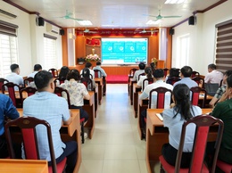 Xã Thuận An tham dự hội nghị trực tuyến tập huấn triển khai thử nghiệm Hệ thống Trung tâm điều hành thông minh IOC