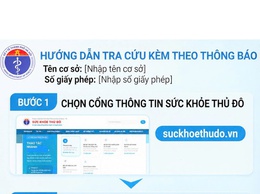 Hướng dẫn tra cứu thông tin hành nghề y tế ngoài công lập