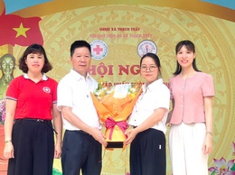 Hội Chữ thập đỏ xã Thạch Thất tổ chức lớp tập huấn phòng chống tai nạn thương tích, sơ cấp cứu, chăm sóc sức khỏe 