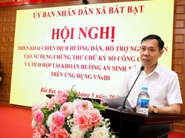 Bất Bạt triển khai chiến dịch hỗ trợ người dân tạo và sử dụng chữ ký số công cộng trên VNeID