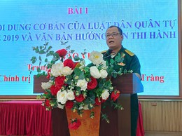 Ban chỉ huy phòng thủ khu vực 4- Gia Lâm khai mạc huấn luyện dân quân năm thứ nhất năm 2026