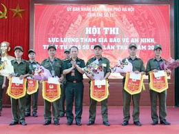 Xã Quảng Bị tham dự Hội thi lực lượng tham gia bảo vệ an ninh trật tự cơ sở giỏi lần thứ nhất năm 2026