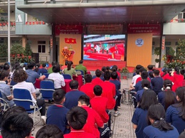 Công an phường Phúc Lợi tiếp sóng chương trình “Bản lĩnh Gen Z – Tự hào Hà Nội, sống chuẩn an toàn” tới 100% học sinh trên địa bàn