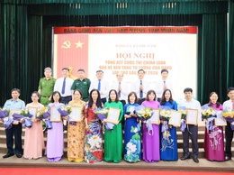 ĐẢNG ỦY XÃ THƯ LÂM TỔ CHỨC HỘI NGHỊ TỔNG KẾT CUỘC THI CHÍNH LUẬN VỀ BẢO VỆ NỀN TẢNG TƯ TƯỞNG CỦA ĐẢNG LẦN THỨ SÁU, NĂM 2026

