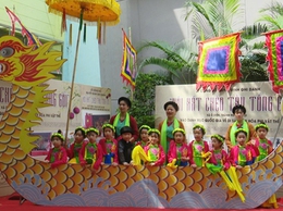 Tưng bừng “Ngày hội giao lưu văn hóa các dân tộc và hội nhập” tại Trường Mầm non Tân Hội B
