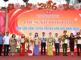 CHUNG KHẢO HỘI THI BÁO CÁO VIÊN, TUYÊN TRUYỀN VIÊN GIỎI PHƯỜNG CỬA NAM NĂM 2026 – LAN TỎA BẢN LĨNH, TRÍ TUỆ VÀ NHIỆT HUYẾT CHÍNH TRỊ