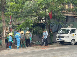 BAN CHỈ ĐẠO 197 XÃ PHÚC SƠN QUYẾT LIỆT CHẤN CHỈNH XỬ LÝ VI PHẠM LẤN CHIẾM LÒNG ĐƯỜNG, VỈA HÈ