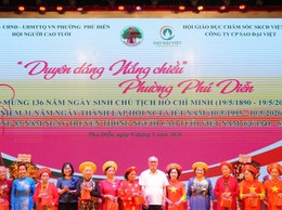 Tinh thần sống vui, sống khỏe của người cao tuổi phường Phú Diễn
