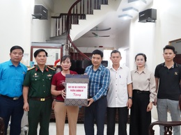 Lan tỏa nghĩa tình với người bị tai nạn lao động
