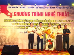 Phường Yên Sở tổ chức chương trình nghệ thuật đặc biệt kỷ niệm 136 năm ngày sinh Chủ tịch Hồ Chí Minh