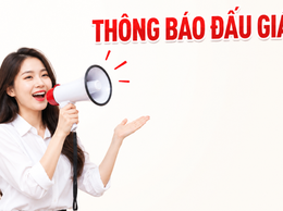 THÔNG BÁO ĐẤU GIÁ
