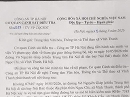 THÔNG BÁO
Về việc tìm người chứng kiến vụ tai nạn giao thông