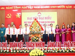 Phú Nghĩa: Nâng cao chất lượng, hiệu quả hoạt động của Mặt trận Tổ quốc và các tổ chức chính trị - xã hội đáp ứng yêu cầu, nhiệm vụ trong giai đoạn mới