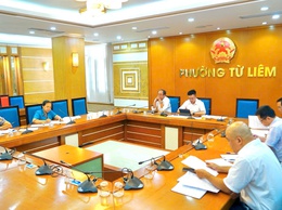 Phường Từ Liêm tổ chức họp triển khai công tác cưỡng chế kiểm đếm bắt buộc phục vụ dự án Hồ điều hòa Phú Đô