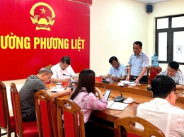 Công tác chuẩn bị Kỳ họp thứ hai HĐND phường Phường Liệt khóa II, nhiệm kỳ 2026-2031