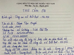 Công an xã Bất Bạt: Nghĩa cử đẹp giúp đỡ công dân người nước ngoài đi lạc trở về với gia đình