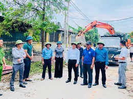 Phúc Thọ quyết liệt hỗ trợ tháo dỡ công trình vi phạm trên đất nông nghiệp, đất thủy lợi và hành lang công trình thủy lợi