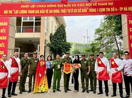 Đông Ngạc đạt giải Nhất tại Hội thi “Lực lượng tham gia bảo vệ an ninh, trật tự cơ sở giỏi cụm thi số 4 thành phố Hà Nội”
