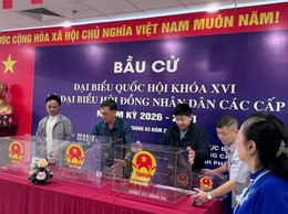 Phường Cầu Giấy đồng loạt diễn tập: Sẵn sàng mọi phương án cho ngày bầu cử