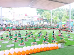 SÔI NỔI CHƯƠNG TRÌNH “ĐẤU TRƯỜNG SMART KIDS 4.0” TẠI TRƯỜNG MẦM NON THƯ LÂM