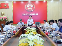 Xuân Mai phát động đợt thi đua cao điểm 40 ngày đêm nước rút hoàn thành GPMB Dự án Quốc lộ 6