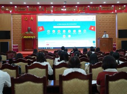 Xã Quảng Oai tổ chức tập huấn sử dụng hệ thống 