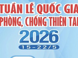 xã Bất Bạt đẩy mạnh các hoạt động hưởng ứng tuần lễ quốc gia phòng, chống thiên tai năm 2026
