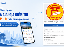 Hà Nội triển khai tiện ích tra cứu địa điểm thi lớp 10 trên ứng dụng iHanoi
