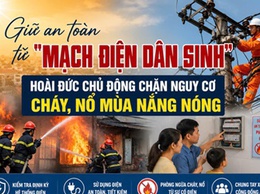 Giữ an toàn từ mạch điện dân sinh-Hoài Đức chủ động chặn nguy cơ cháy, nổ mùa nắng nóng