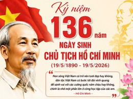 Kỷ niệm 136 năm Ngày sinh Chủ tịch Hồ Chí Minh (19/5/1890 – 19/5/2026)