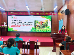 Hội Nông dân xã Diên tổ chức lớp tập huấn chuyển đổi số, ứng dụng công nghệ AI trong truyền thông của Hội.