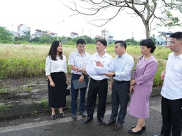 Lãnh đạo xã Thuận An kiểm tra hiện trạng Khu Công nghiệp trên địa bàn xã