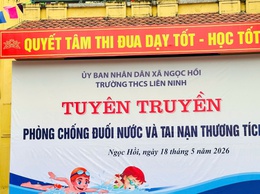 TĂNG CƯỜNG TUYÊN TRUYỀN PHÒNG, CHỐNG ĐUỐI NƯỚC VÀ TAI NẠN THƯƠNG TÍCH CHO HỌC SINH