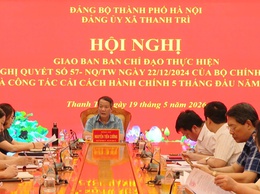 Thanh Trì triển khai hiệu quả Nghị quyết 57-NQ/TW gắn với cải cách hành chính và chuyển đổi số