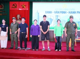 Xã Minh Châu tham dự Hội thi: 