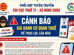 Xã Minh Châu phối hợp cảnh báo giả danh cơ quan thuế để trục lợi, lừa đảo