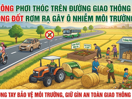 Xử lý rơm rạ đúng cách sau thu hoạch lúa để bảo vệ môi trường, phát triển nông nghiệp bền vững