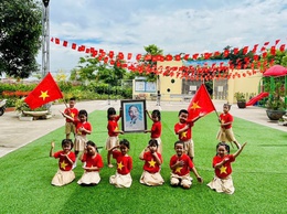 Trường mầm non Ninh Sở tổ chức các hoạt động kỷ niệm 136 năm ngày sinh chủ tịch hồ chí minh (19/5/1890 – 19/5/2026) 