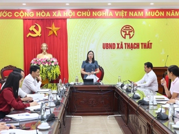 THẠCH THẤT: HỌP THỐNG NHẤT NỘI DUNG KỲ HỌP THỨ HAI HĐND XÃ KHÓA II, NHIỆM KỲ 2026-2031
