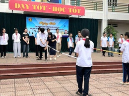 Xã Đoài Phương tổ chức truyền thông phòng, chống tai nạn thương tích, đuối nước và xâm hại trẻ em